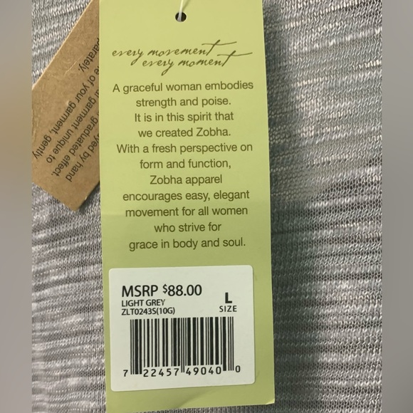 Zobha ombré cut-out back top tunic - Picture 8 of 9